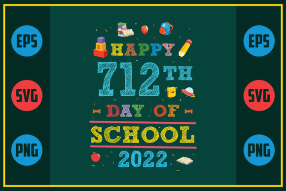 Happy 712th Day Graphics for Crafts