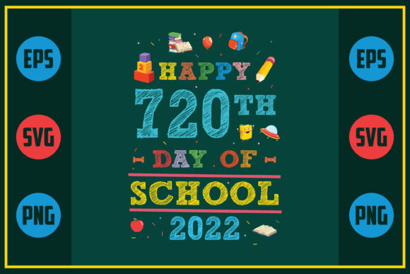 Happy 720th Day Graphics for Crafts